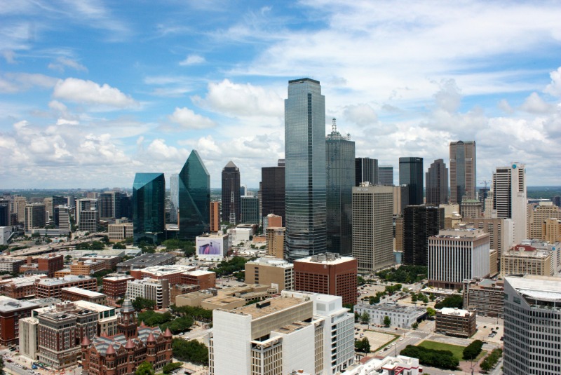 Dallas city skyline